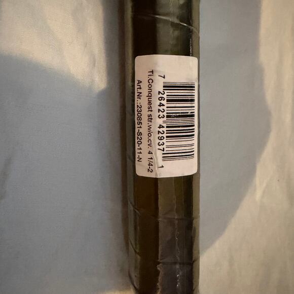 HEAD Ti Conquest Tennis Racquet 4 1/4 Grip Nano Titanium NEW w/ Tags - Picture 4 of 4